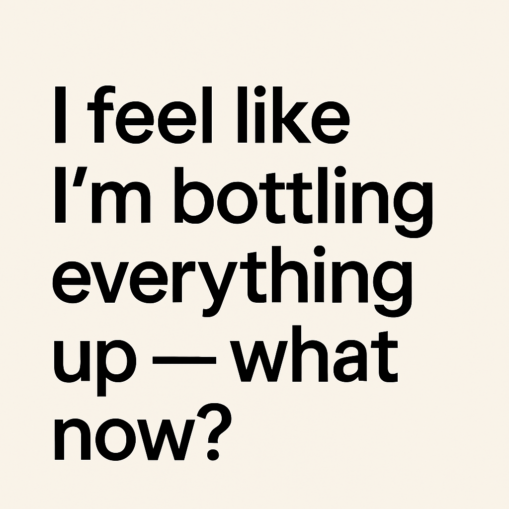 7 Ways to Stop Bottling Up Your Emotions | Emotional Health Tips