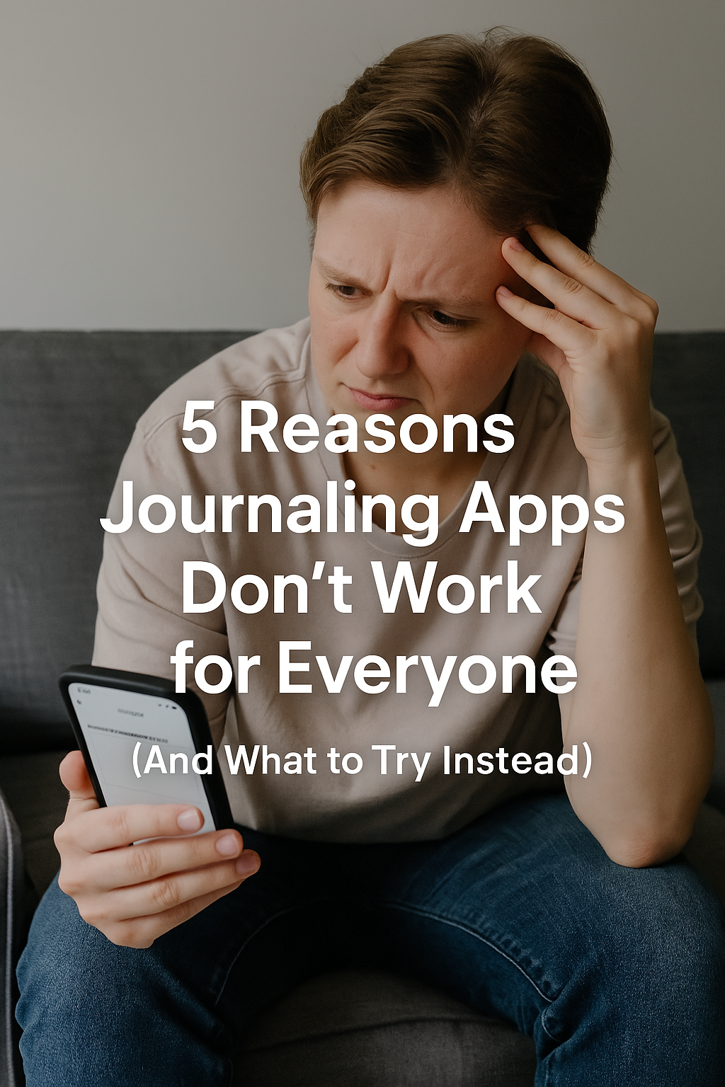 5 Reasons Journaling Apps Don’t Work for Everyone | Better Alternatives